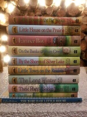 The nine books in the timeless little house series tell the story of laura's real childhood as an american pioneer, and are cherished by readers of all. Complete Set 1-9 LITTLE HOUSE ON THE PRAIRIE Books + Laura ...