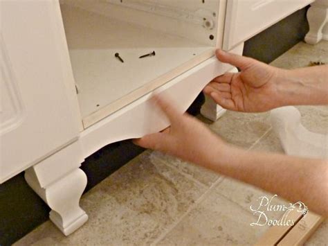 Often the focal point in the bathroom, there is a vanity to suit any style and personality. DIY Furniture Style Cabinet | Base cabinets, Furniture ...