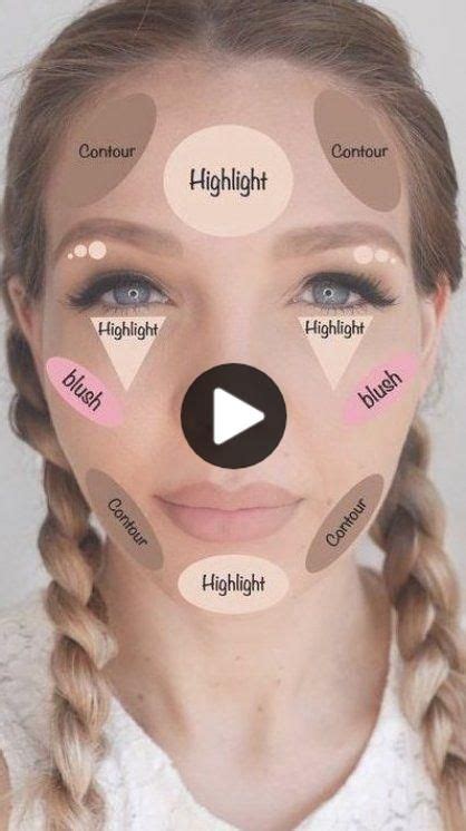 How to apply face makeup step by step for beginners. Make-up for beginners with products and step-by-step ...