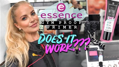 Does this proof of burn work?. essence GYM-PROOF PRIMER, does it work??? - YouTube