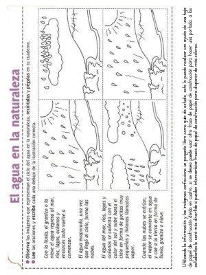 Esto puede ser difícil para niños. Magnifico Cuaderno Interactivo Ciclo del Agua | Ciclo del ...