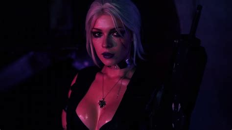 Digital art, women, blonde, futuristic, tattoo, robot, science fiction. Ciri - Cyberpunk 2077 inspired photoshoot - YouTube