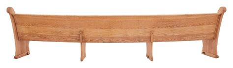 Get the best deals on church pew. Salvaged Curved Church Pew For Sale at 1stdibs