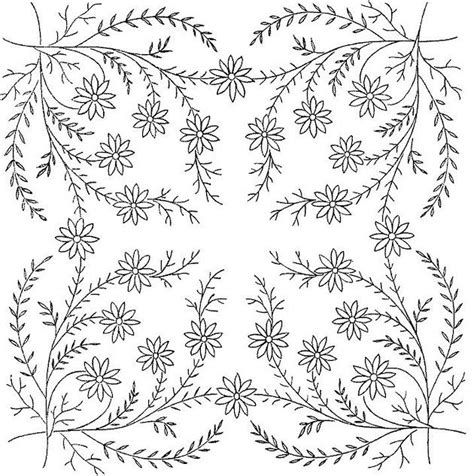 Roses, daisies, tulips and more flower coloring pages and sheets to color. Flower Coloring Page | Flower coloring pages, Embroidery ...