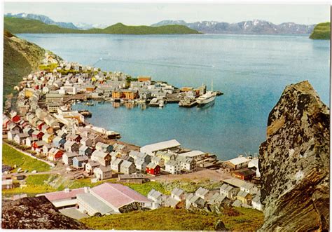 There are some villages farther north, but none larger than 2000 people. Singel I Hammerfest