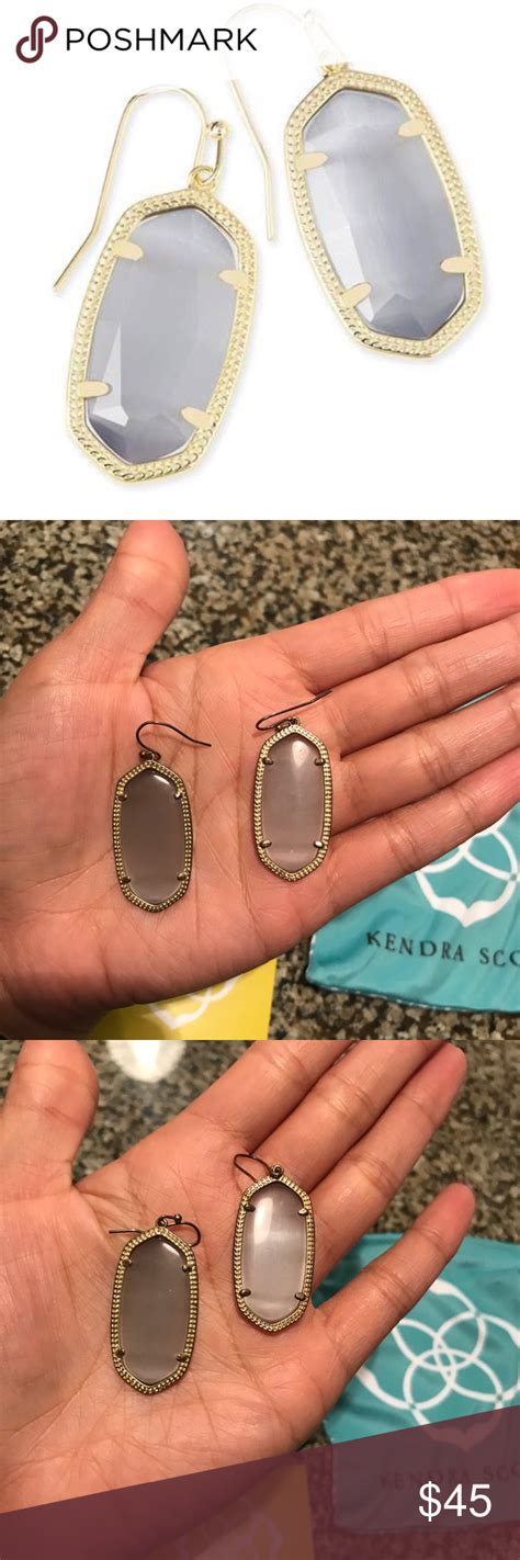 These items would make fabulous gifts or would be a classic piece for yourself! Kendra Scott Dani earrings gray (With images) | Kendra ...