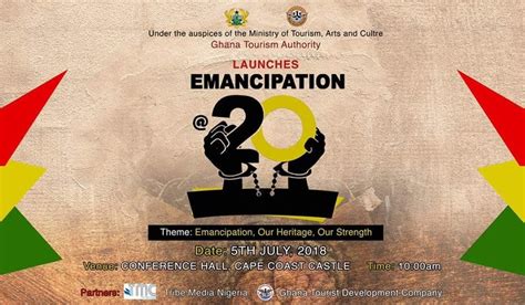 Emancipation the state of being free from social or political restraint or from the inhibition of moral or social conventions сущ. Emancipation - Visit Ghana