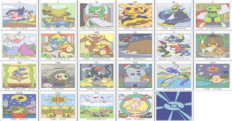 May 25, 2021 · the pokémon black & white anime series is the last time that ash ketchum owned all three starters, which was his approach used in the first 2 regions. The Pokémon Tarot Cards : pokemon