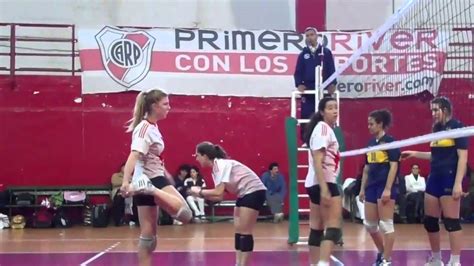 The game was moved to the bernabeu following fan violence in buenos aires. Voley Femenino Cat. Sub-18 River vs Boca - YouTube