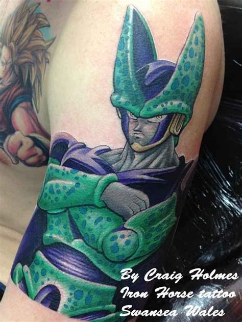 Dragon ball tattoos are one of the most famous media franchise hailing from japan. 014-dragon-ball-tattoo-Craig Holmes #tattoo #tätowierung # ...