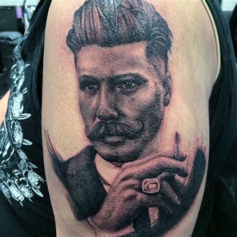 Wow, this is exactly what i want my new tattoo to look like! Gentleman | Portrait tattoo, I tattoo, Portrait