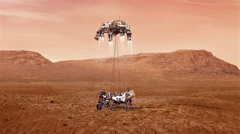 A mars landing is a landing of a spacecraft on the surface of mars. Live-Bilder von der Marslandung des NASA-Rover Perseverance : Themenwoche Raumfahrt in ARD-alpha ...