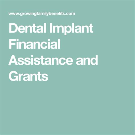 While focusing on free dental implants grants are quite hard to find, it is good to try for something like participating in experiments or trials. Financial Help For Dental Implants: Grants & Free Programs ...