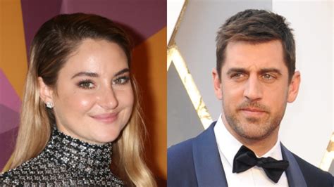 Shailene woodley confirmed that she is engaged to aaron rodgers three weeks after he surprised football fans by revealing he had a fiancée during a speech. Here's a Complete Timeline of Aaron Rodgers & Shailene Woodley's Whirlwind Relationship