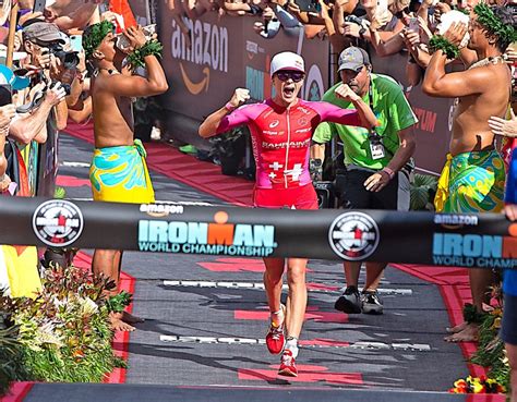 She is the titles holder of the ironman world championship of 2015. Daniela Ryf verpulvert record, Tine Deckers 21ste in ...
