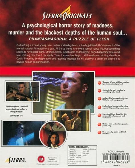 Can be run under scummvm. Phantasmagoria: A Puzzle of Flesh Box Shot for PC - GameFAQs