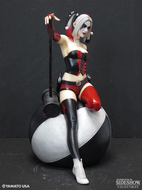 Harley and deadpool would make a good couple. DC Comics Harley Quinn Collectible Statue by Yamato USA ...