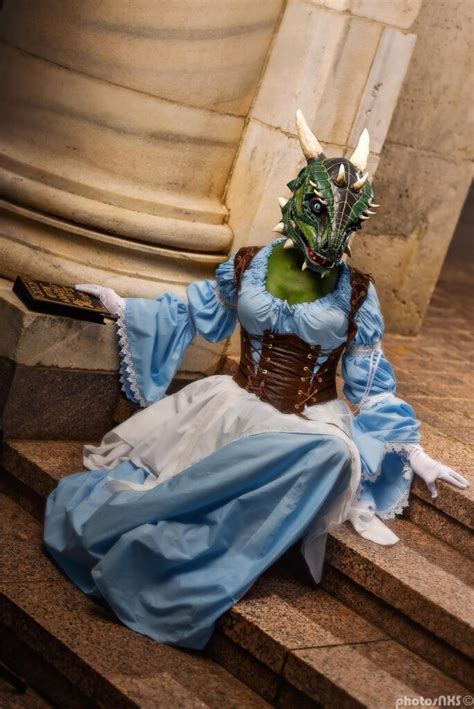 You wish me to knead the loaf? The Lusty Argonian Maid Cosplay from The Elder Scrolls ...