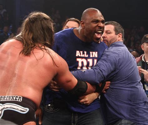 Going from running back to defensive end is a drastic move, but at least jacobs has the size required to make that transition. PHOTO: Brandon Jacobs Erupts During TNA Impact Wrestling ...