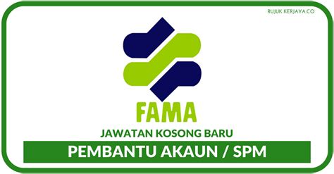 Portal jawatan kosong ingin berkongsi maklumat peluang pekerjaan yang kini dibuka di lembaga pemasaran pertanian persekutuan (fama) dan kepada warganegara malaysia yang berminat serta berkelayakan dipelawa untuk mengisi kekosongan jawatan ini seperti berikut FAMA • Kerja Kosong Kerajaan