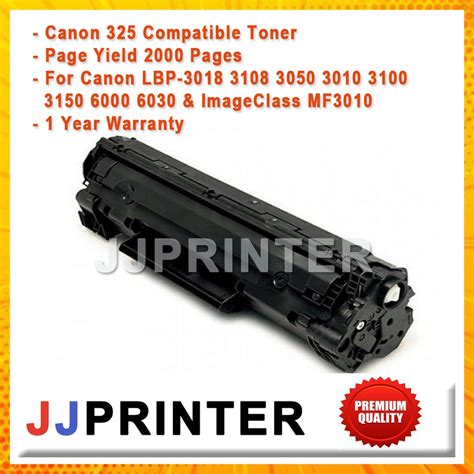 24/48 heures pour les commandes de toner laser nous parvenant avant. Premium Compatible Toner Canon C312/C325 LBP-3018 3108 ...