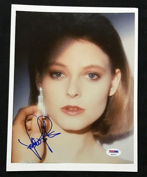 Most of the silence of the lambs was shot around pittsburgh. Jodie Foster Signed 8x10 Photo MT Autograph Silence Of The ...