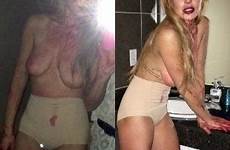nude lohan lindsay topless leaked selfies nudes celebrity tana mongeau boobs under