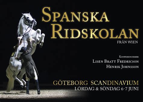 Lisen bratt fredricson, 45, är ryttare och entreprenör. Spanska Ridskolan till Göteborg i juni 2015