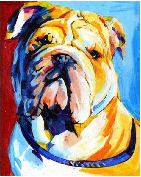 French bulldog information, how long do they live, height and weight, do they shed, personality traits, how much do they cost, common health issues. Abtract Bulldog - Paint By Numbers