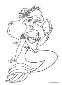 The coloring pages will nurture your child's imagination and the story of ariel is also full of surprises. Free Printable Ariel Coloring Pages For Kids | Cool2bKids ...