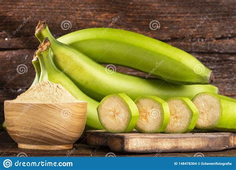 Plantain porridge made with fresh green plantains (photo by cynthia nelson). Green Plantain Flour - Musa Paradisiaca Stock Photo - Image of flour, group: 148478304