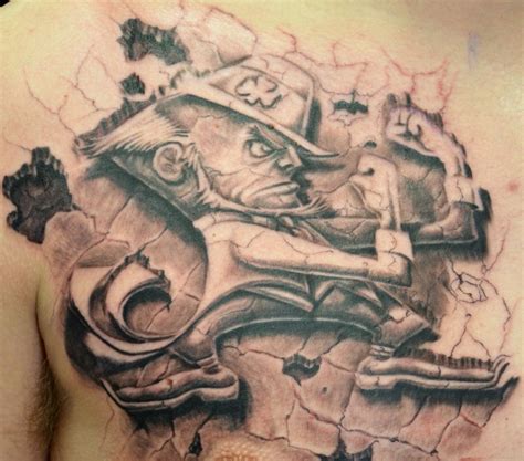 Mob ink tattoos notre dame. fightin irish | Fighting irish tattoo, Irish tattoos ...