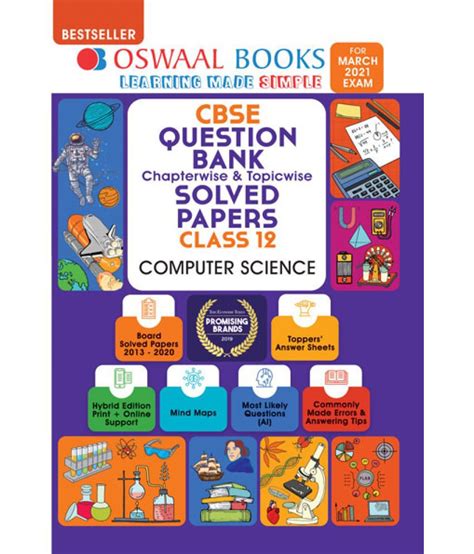 Taking up computer science in class xi isn't a bad call and same goes with economics,the choice is yours and you have to make decision. Oswaal CBSE Question Bank Class 12 Computer Science Book ...