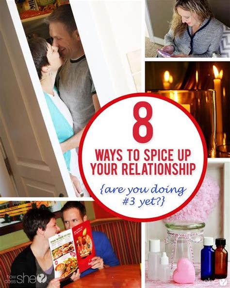 One of the best ways to spice up your relationship is to crank up the sensuality. 8 Ways to Spice Up Your Relationship {are you doing #3 yet ...