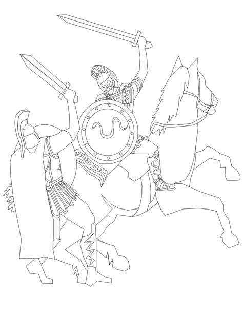 Check spelling or type a new query. Knight and Horse Coloring Page | Knight Fighting Soldier