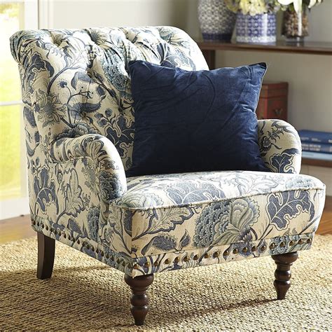 Shop sam's club for affordable bedroom sets, including complete king size, queen size, full and twin bed sets. Chas Armchair - Meadow Indigo | Floral armchair, Armchair ...