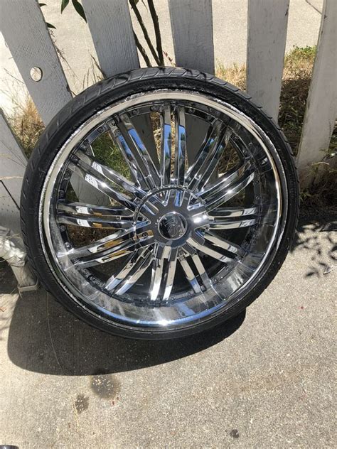Rines 22 marca boss visit 5 (6) · $450.00 usd*· in stock·brand: 22 inch Chrome rims with tires for Sale in Seattle, WA ...