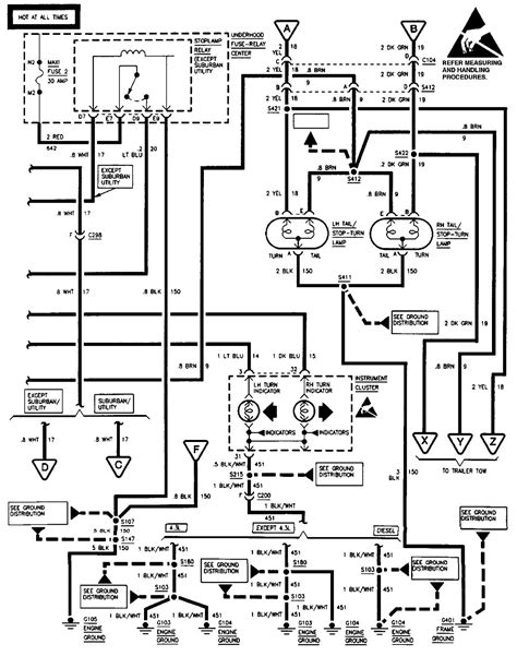 If a fuse blows again contact a qualified service center. 1997 Toyota Camry Headlight Wiring Diagram
