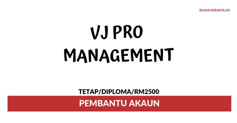 Indra sugi 9 months ago. Jawatan Kosong Terkini VJ Pro Management Services ...