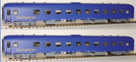 Set bvcmz bvcmbz, weiß/rot, city night line aufschrif. LS Models Set of 2 Passenger cars "City Night Line" type ...