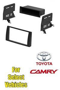 Connect the seicane head unit to your original stereo's plugs. Car Stereo Radio Install Mount Dash Trim Kit for 2002 2003-2006 Toyota Camry | eBay