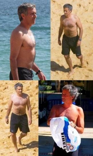 José mário dos santos mourinho félix, goih (portuguese pronunciation: Jose Mourinho Shirtless: Young and Now - Manchester United ...