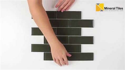 2 x 2 corner bullnose. Glass Subway Tile Graphite 2x6 - 120ANAELEMCAR26 - YouTube