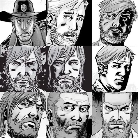 In the walking dead tv show, tyreese was decapitated by the governor instead of hershel. The transformation of Comic Rick Grimes : thewalkingdead ...