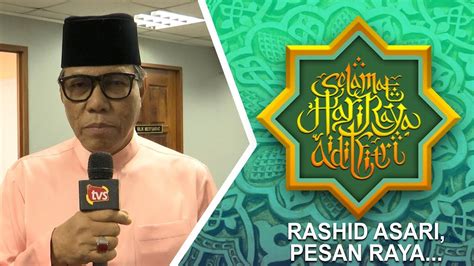 Rashid ansari electrical technician at saudi arabian trading & construction co. Rashid Asari, pesan raya... - SelangorTV