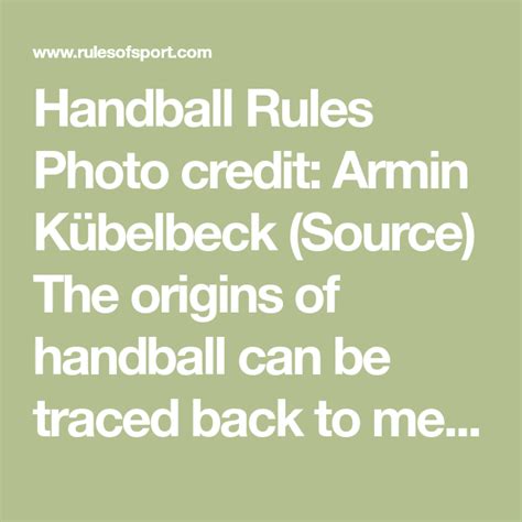 If a team is ahead by at least 10 goals at the 2 minute mark in the second half, the game will be over after the shot, the ball is considered live, and normal rules apply. Handball Rules Photo credit: Armin Kübelbeck (Source) The ...