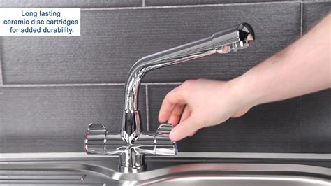 From functional stop taps to simple prep bowl taps, our range of kitchen mixer taps for sale are ideal for both the kitchen and the bathroom too. Architeckt Vision Kitchen Mixer Tap - Plumbworld - YouTube