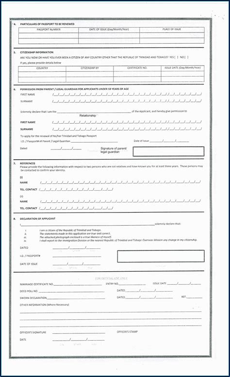 Guyana passport renewal is not the form you're looking for?search for another form here. Passport Renewal Forms Child Trinidad - Form : Resume Examples #BpV5Wj0l91