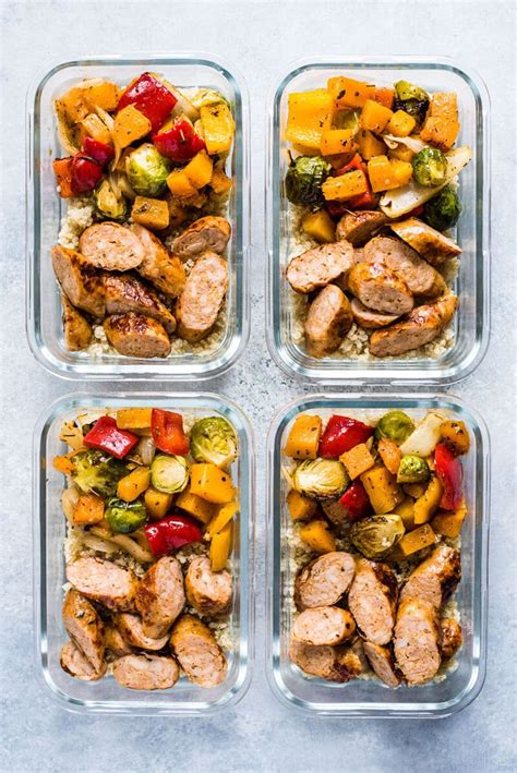 Planning and making healthy meals and snacks ahead of time gives you no excuses to stop for takeout or eat something that's not so good for you. 20 Easy Healthy Meal Prep Lunch Ideas for Work - The Girl ...