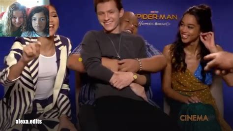 Getty images is there summer. Did Tom Holland actualy kiss Zendaya?Reaction - YouTube